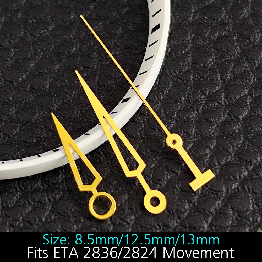 High Quality ETA-Series Hands Green Super Luminous Fits ETA 2824 2892 2836 2834 Movement Watch Accessories Watches For Men