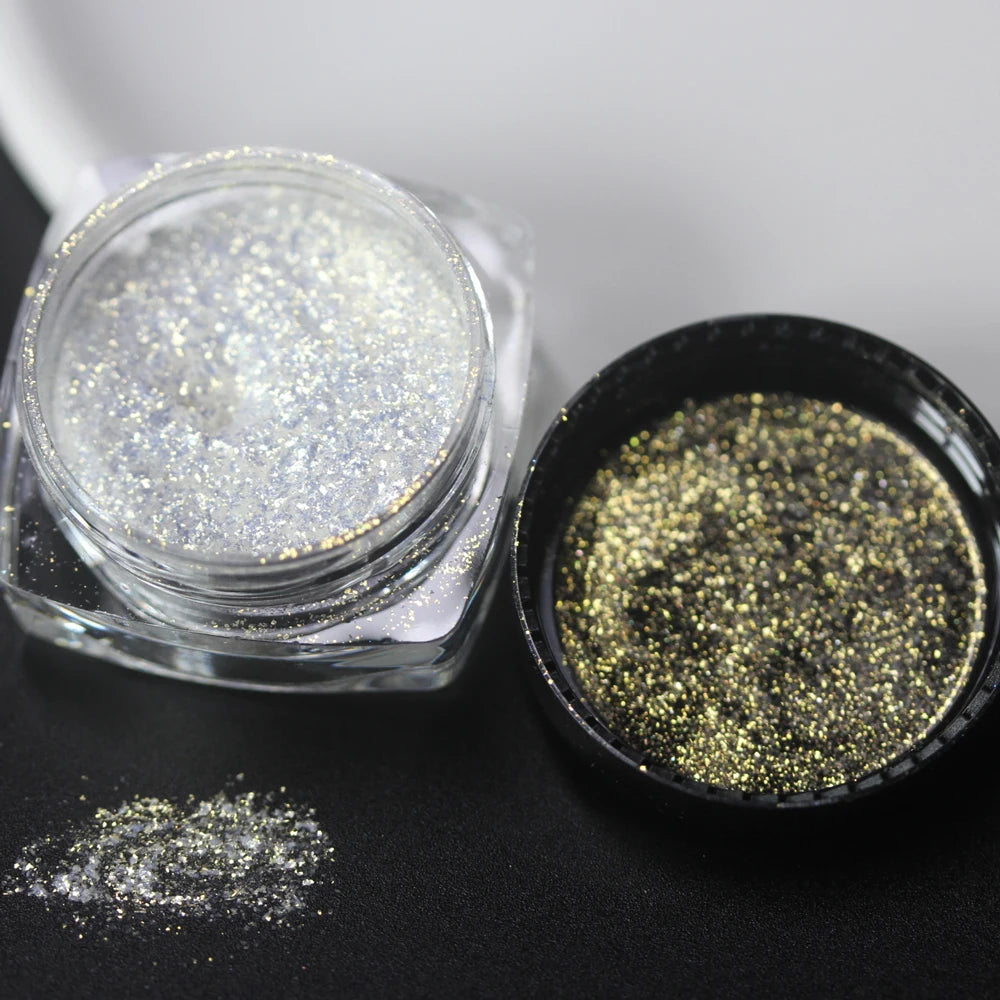 100colors Cosmetic Diamond Highlighter Pigment Eyes Loose Powder Makeup Pearlescent Shiny Eyeshadow Lipgloss Resin Craft DIY