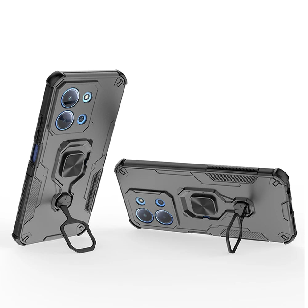 For Xiaomi Redmi 15C 4G 171mm Case Shockproof Armor Magnetic Holder Ring Stand Lens Protect Funda For Redmi15C Redmy 15C 15 C 4G