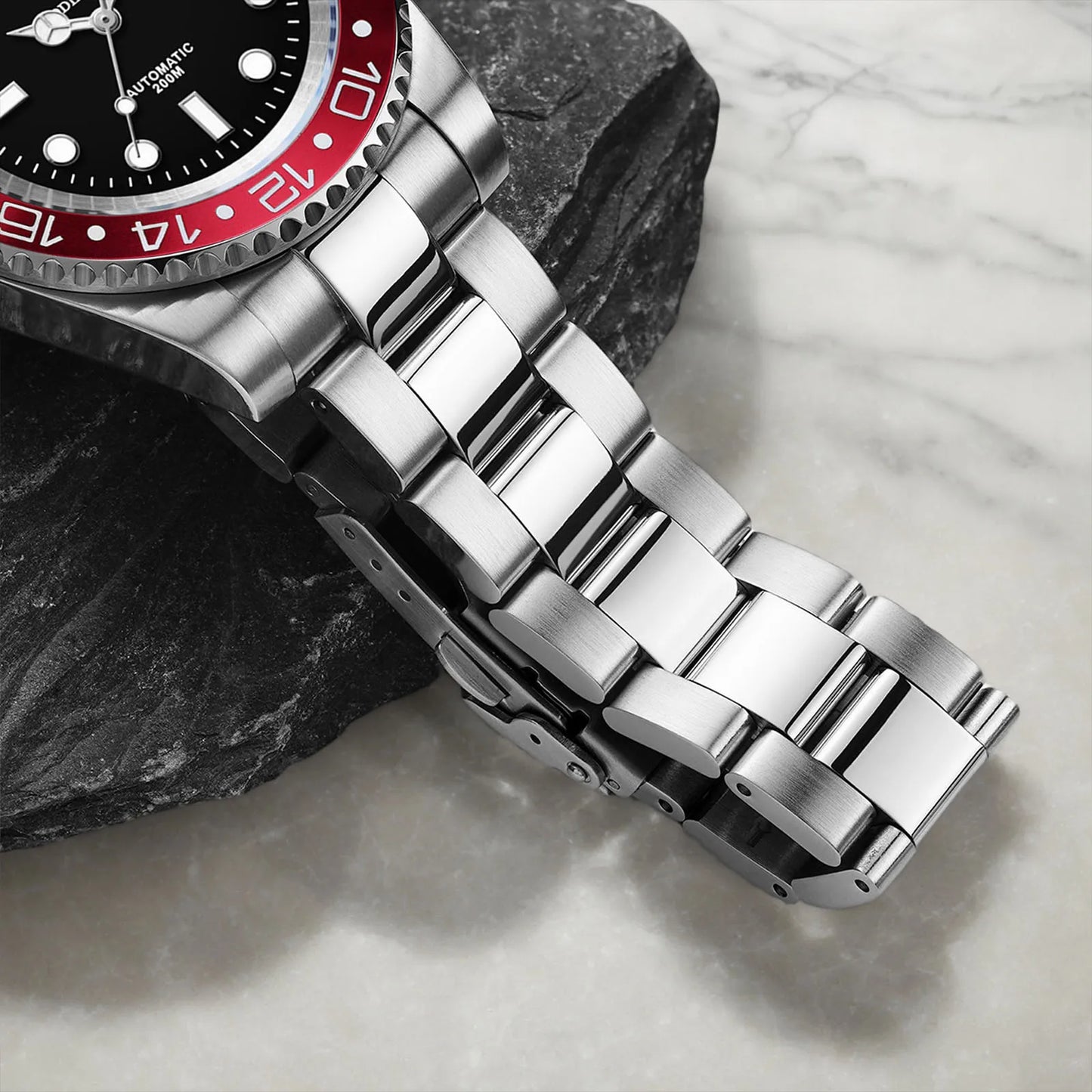 ADDIESDIVE Luxury New Men's Watches Waterproof Sapphire Automatic Mechanical Watches Stainless Steel Luminous Dive Watch For Men