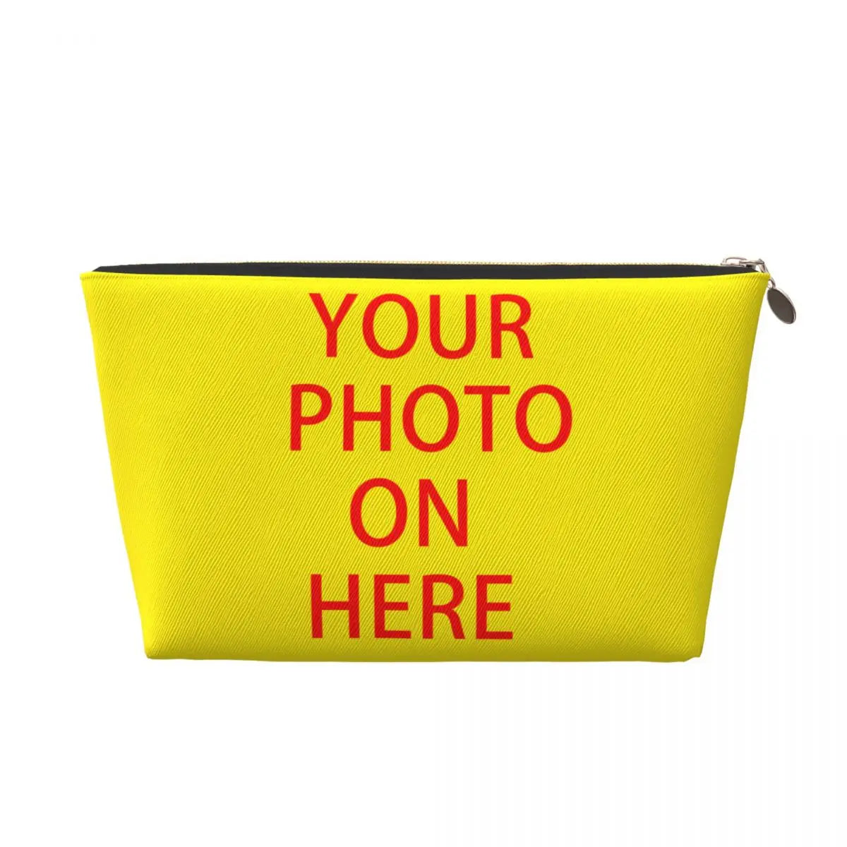 Custom Custom Your Design Makeup Bag Women Travel Cosmetic Organizer Cute Customized Logo Printed Storage Toiletry Bags