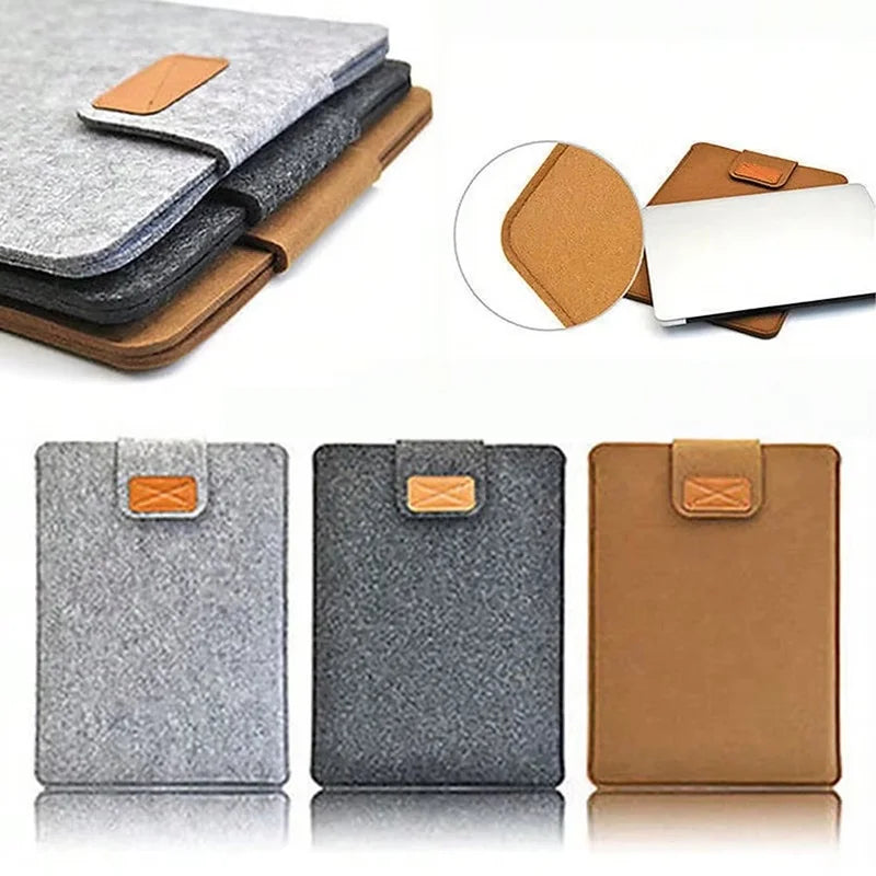 Anti-Scratch Felt Protector Bag 11 13 15 Inch Laptop PC Storage Bag Waterproof Tablet Protection Case For Macbook Air Pro Laptop