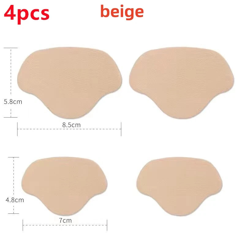 Patch Repair Shoes Heel Foot Care 4/6pcs New Sports Shoes Patches Heel Breathable Shoe Pads Patch Sneakers Protector Adhesive