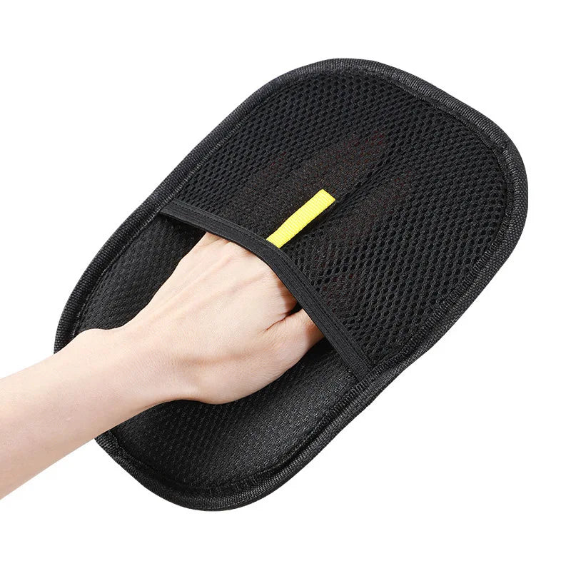 Pet Hair Remover Brushing Gloves – Remove Fur from Clothing, Furniture, Car Seats, Bedding & Upholstery Lint Hair Grooming Tool
