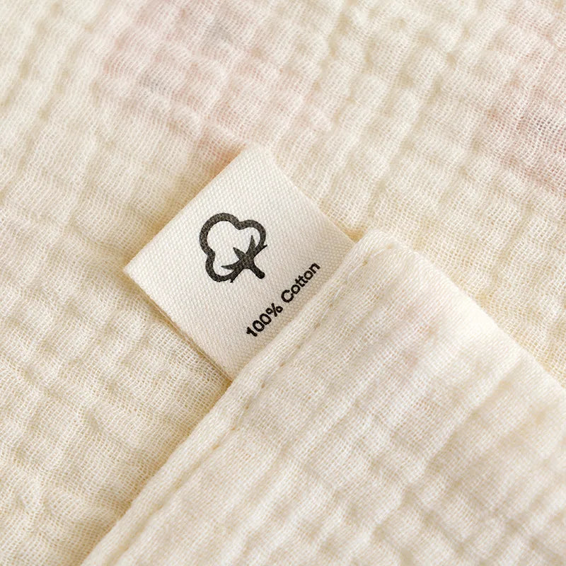 4pcs New Baby Washcloth Newborn Burp Cloth Square Towels Cute Koala Bear Pure Cotton Soft Absorbent Gauze Cotton Baby Towels