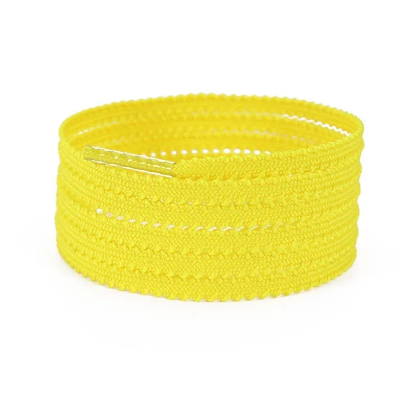 Coolstring Flat Laces 6mm Sneakers Tennis Shoelaces Trendy Replacement Shoestring for Racing Running Shoes Accessories Clothing