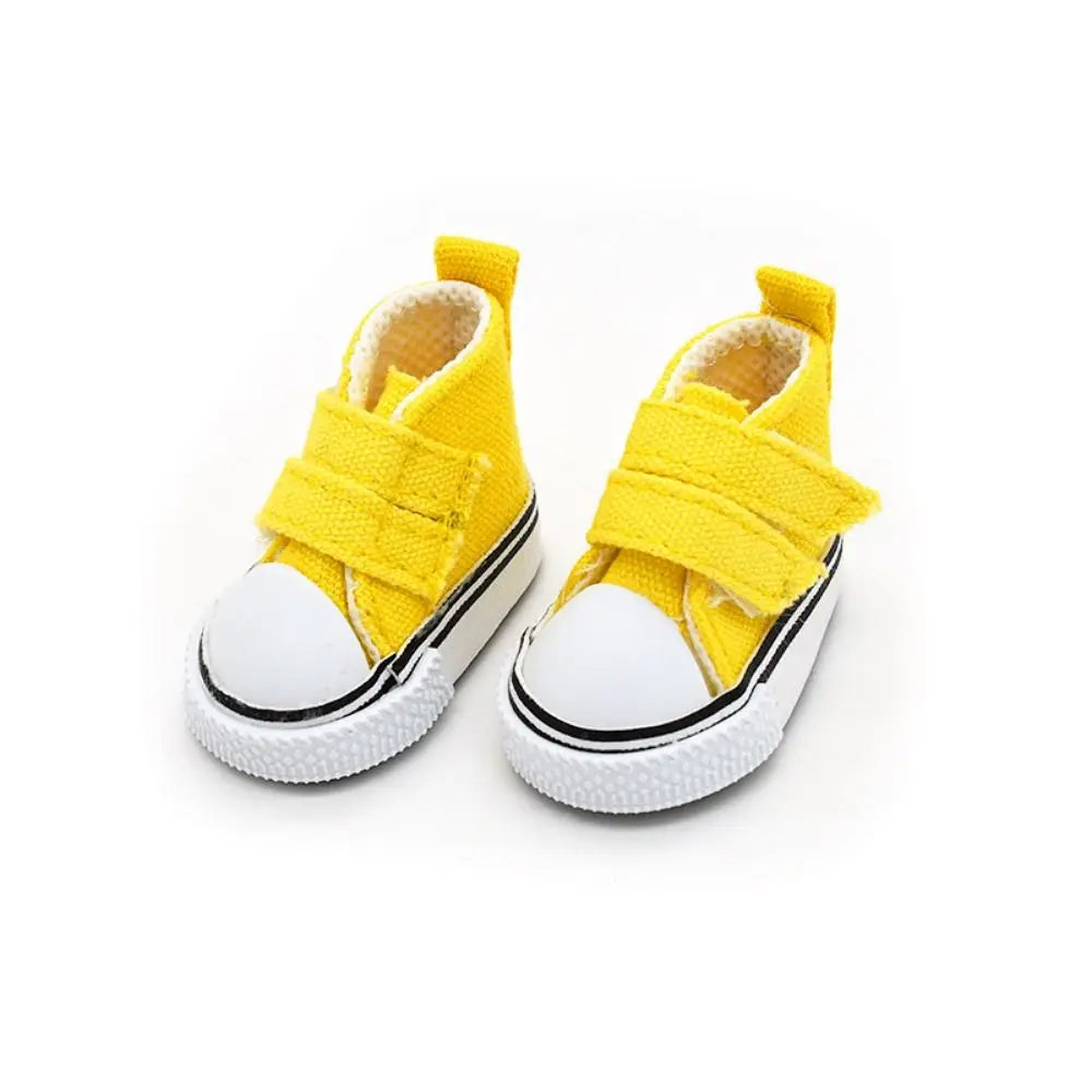 Dolls Accessories 3.5CM Sneakers Shoes Mini Shoes For Children Blyth Shoes Canvas Shoes Shoes