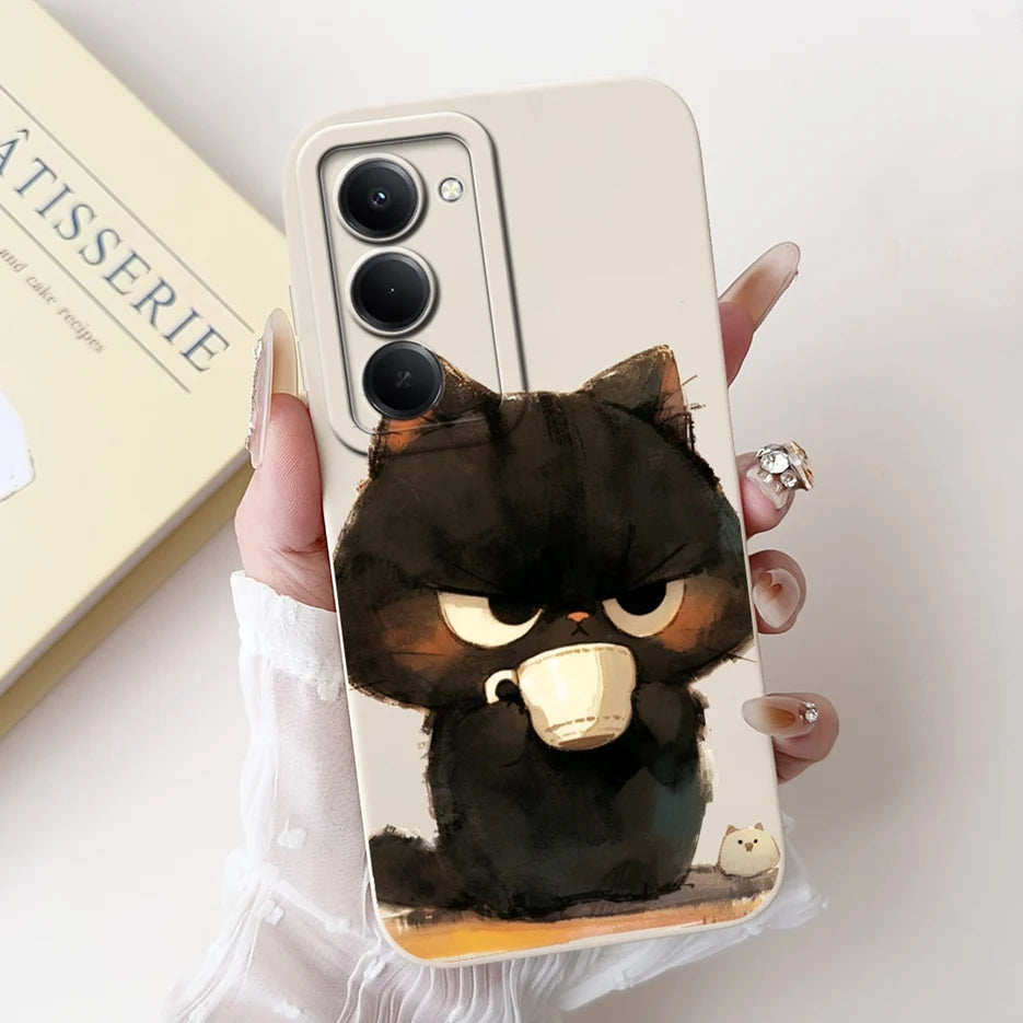For Xiaomi Redmi 15 4G 5G Case Cute Panda Rabbit Cartoon Cover Shockproof Phone Case For Xiaomi Redmi 15 5G Redmi15 4G Soft Bags