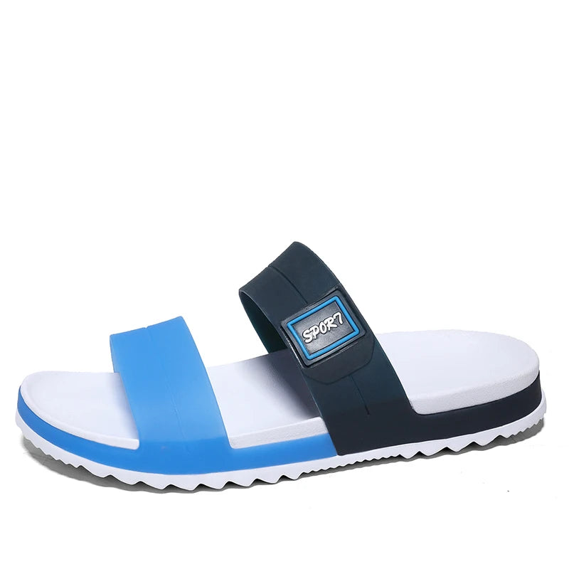 New slipper men's non-slip jelly sports casual wear-resistant sandals men wear flip-flops on the beach sandals