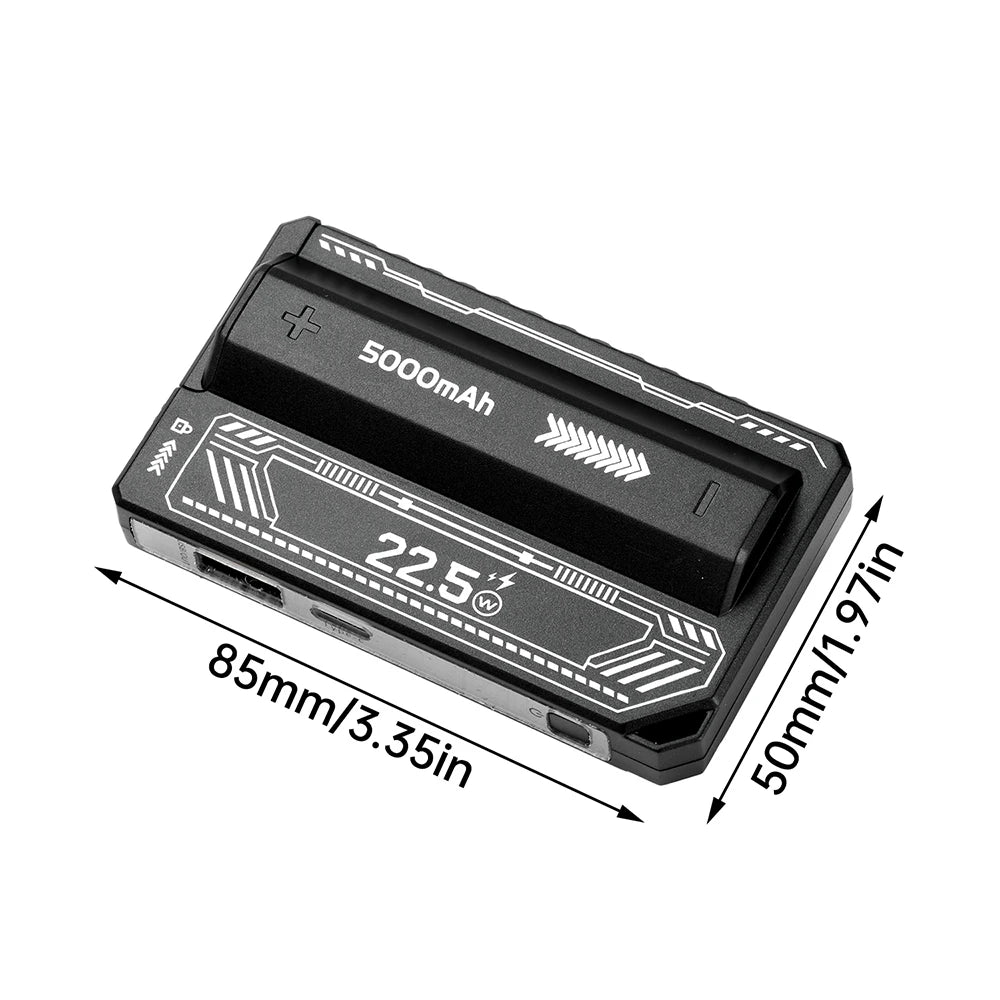 1x21700 Battery Charger Case DIY Power Bank Box PD 20W Fast Charging Portable Battery Charge Storage Box Charger without Battery