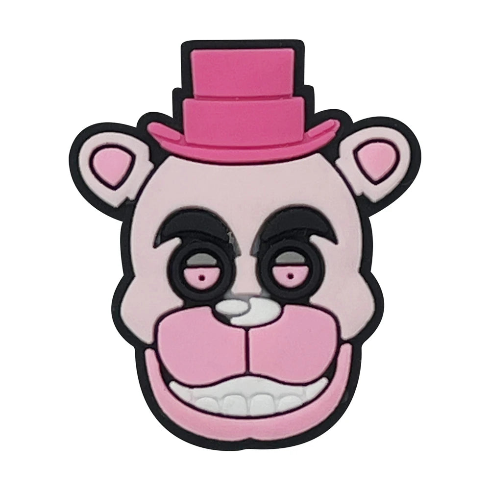 1-24pcs Cartoon Shoe Charms shoes Accessories Decorations for Crocs,Clog Sandals Wristband Buckle Women Paryt Favor Gifts