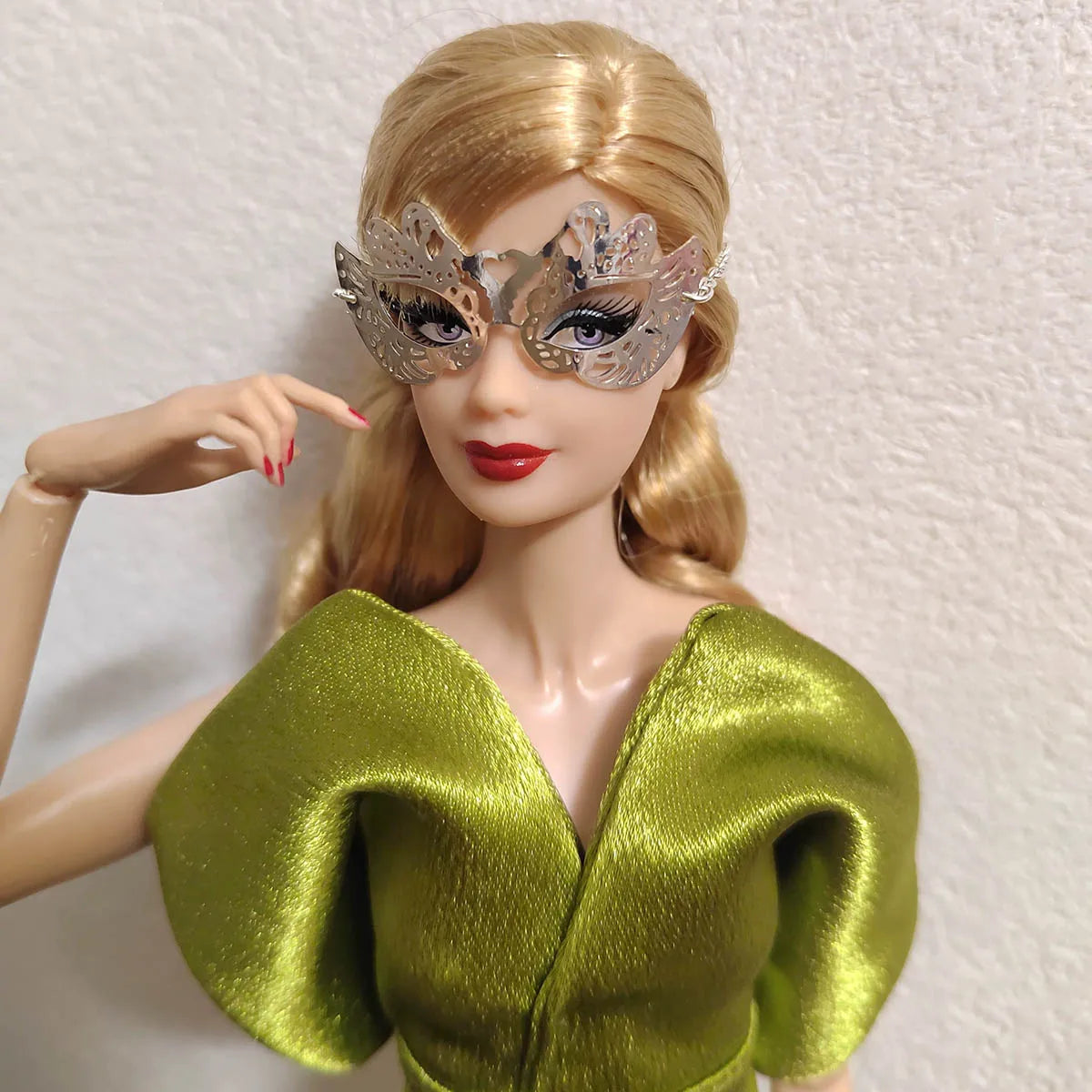 1/6 Doll Jewellery Accessories Fashion Exquisite Makeup Ball Cosplay Metal Eye Mask 30cm Supermodel Doll Dinner Party Dress Up