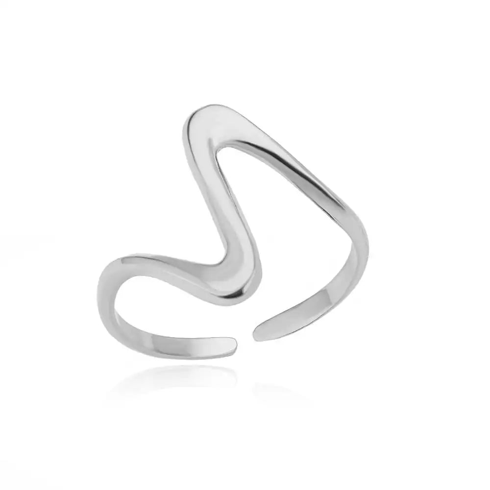 40 Style Rings for Women Stainless Steel Rings Classic Gold Color Adjustable Rings Wedding Aesthetic Jewelry Gift Free Shipping