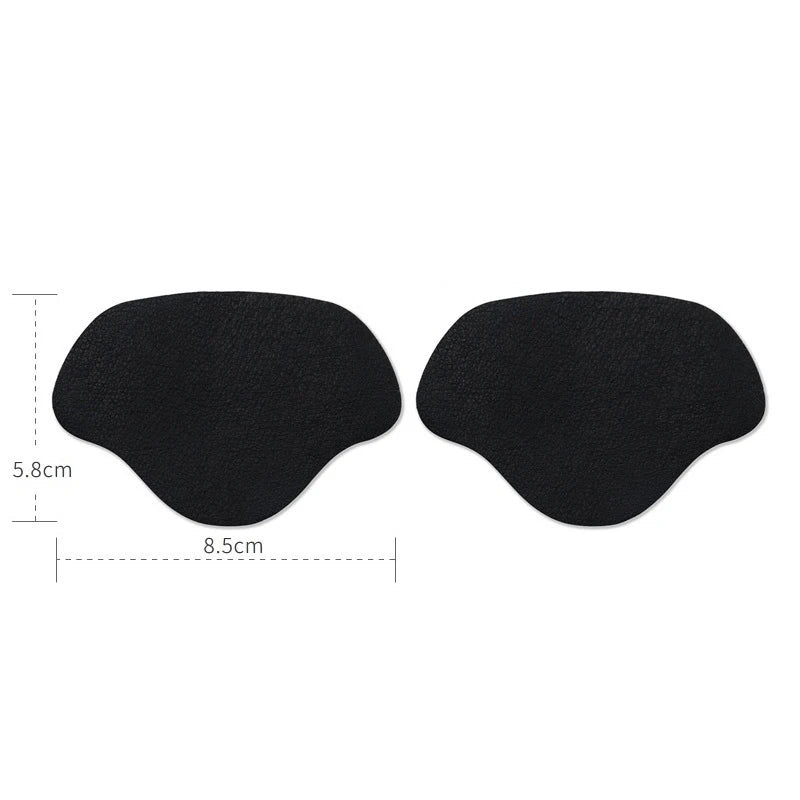 6pcs Shoe Repair Stickers Fabric Heel Protector Anti-Wear Repair Holes Self-adhesive Patches Insoles Pad Foot Care Insert