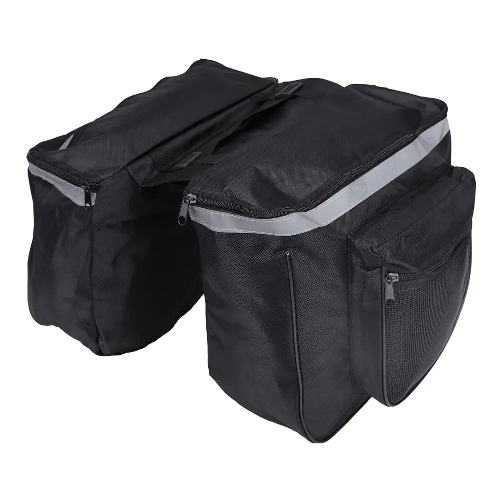 DOMEN Bicycle Rear Seat Bag Large Capacity Waterproof Double Side Pannier Bag Bicycle Rear Seat Tail Bag Bike Accessories