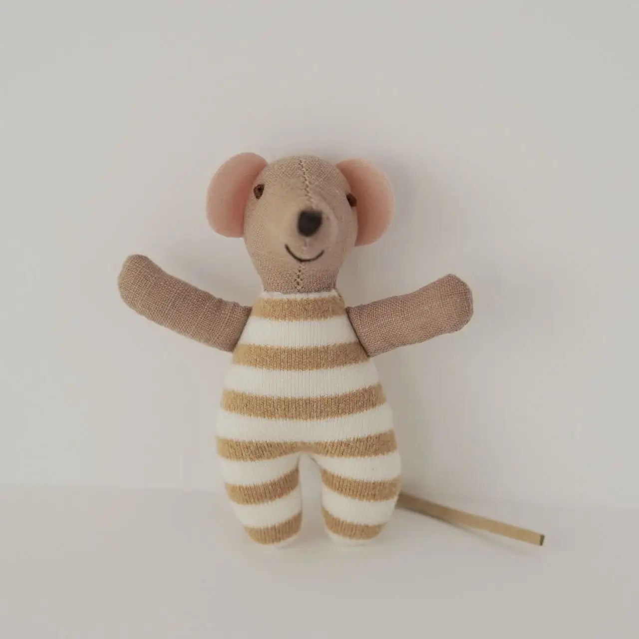 1PCS Plush Mouse Doll Toy Soft Stuffed Animal Friend for Kids - Holiday Birthday Gift Room Decor Pretend Play