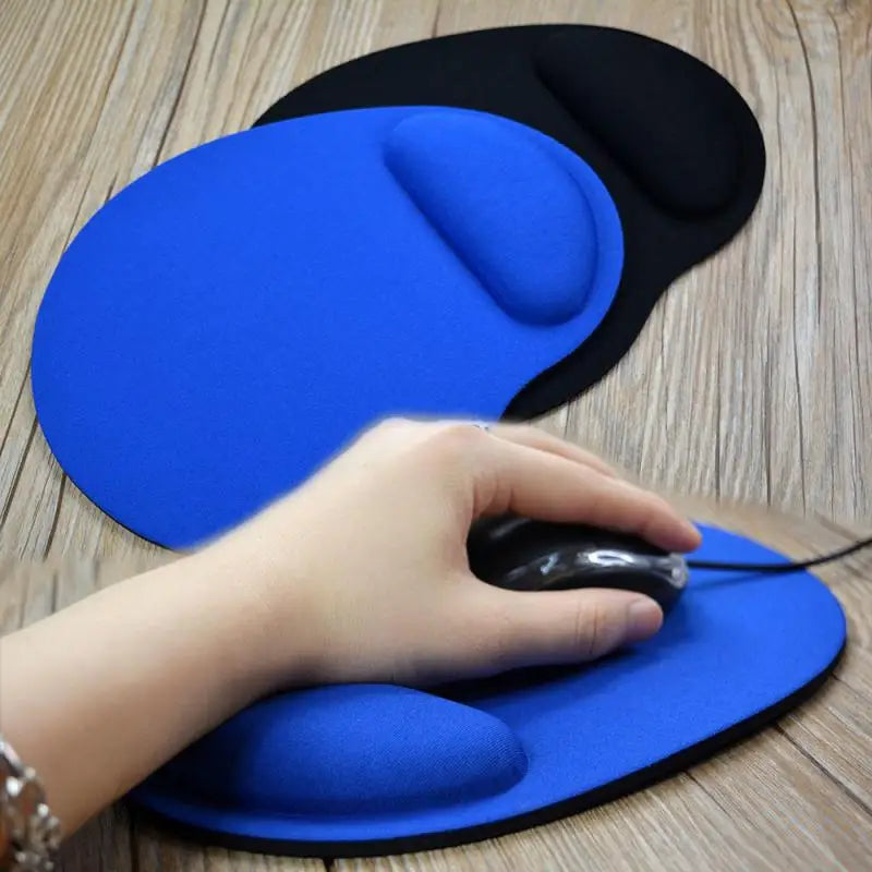 Mouse Pad EVA Support Wristband Gaming Mousepad Solid Color Mice Mat Comfortable Mouse Pad With Wrist Rest for Mouse PC Laptop