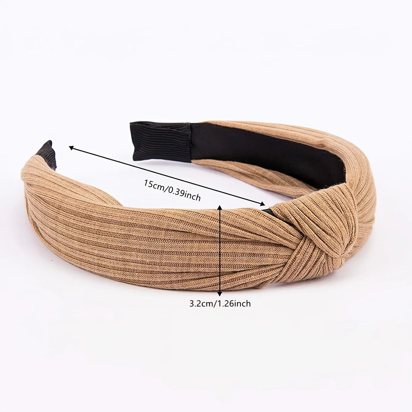 8-piece women's multicolor striped top knot headband Wash Makeup Go Out Hair for women hair accessories Birthday gift date