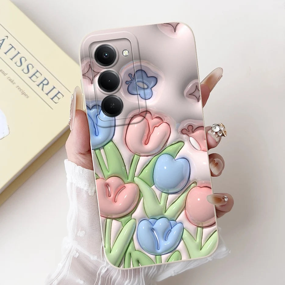 For Xiaomi Redmi 15 4G 5G Case Cute Panda Rabbit Cartoon Cover Shockproof Phone Case For Xiaomi Redmi 15 5G Redmi15 4G Soft Bags