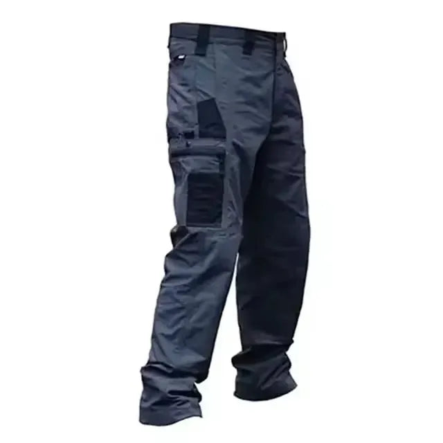 Men's Casual Tactical Pants Multi Pockets Work Trousers Male Outwear Straight Autumn Cargo Pants Spring Wear-resistant Trousers