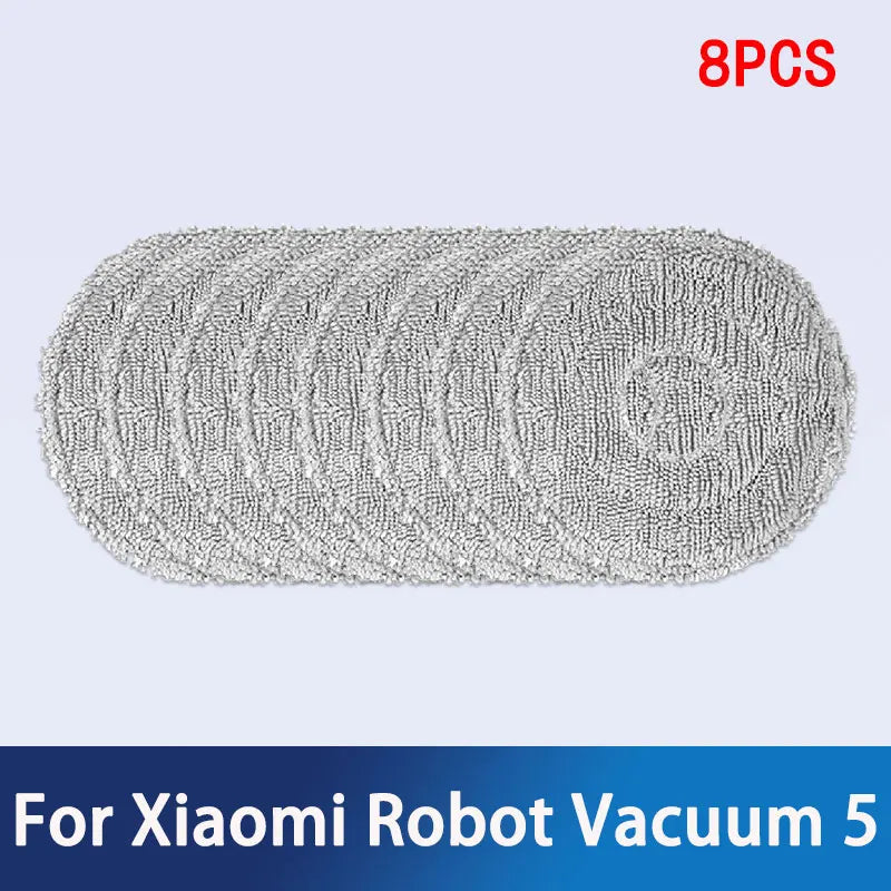 For Xiaomi Robot Vacuum 5 / OV31GL Cleaner Accessories Main Side Brush Mop Cloth HEPA Filter Dust Bag Replacement Spare Parts