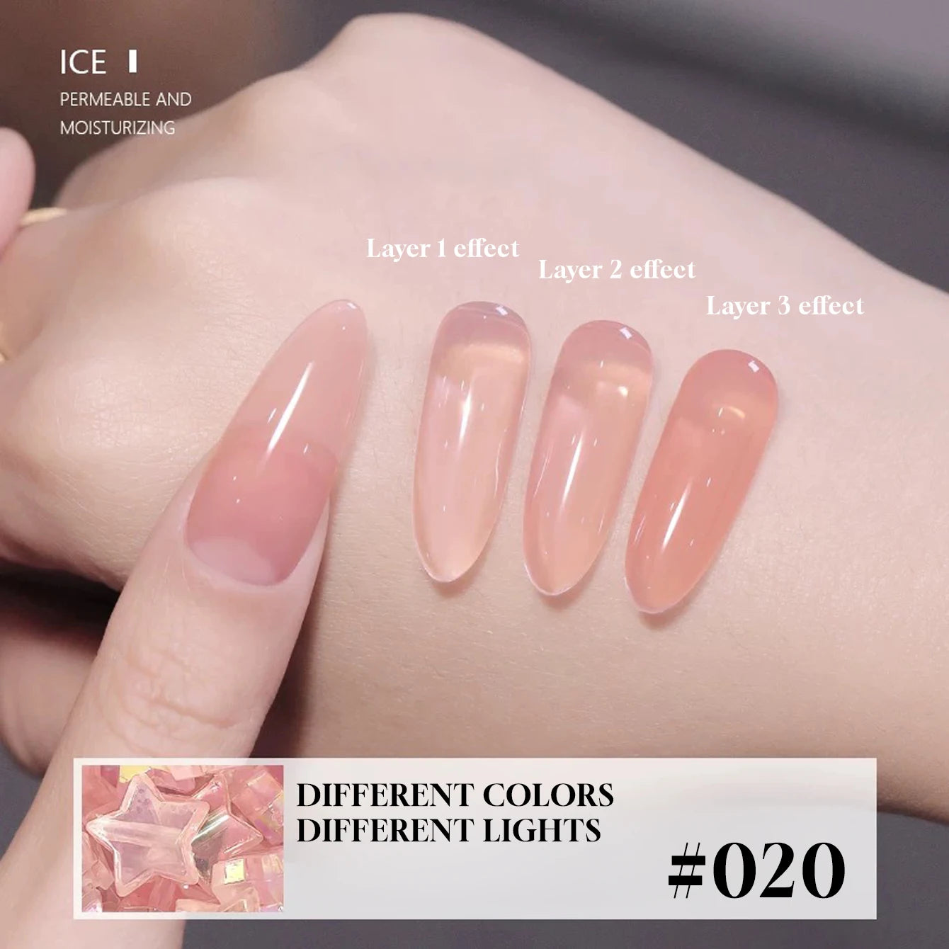 MIANEL 1-24PCS 2026 New Arrival | No-Makeup Fresh Skin Gel Polish | 24 Trendy Skin-Whitening Ice Translucent Nude Shades Set