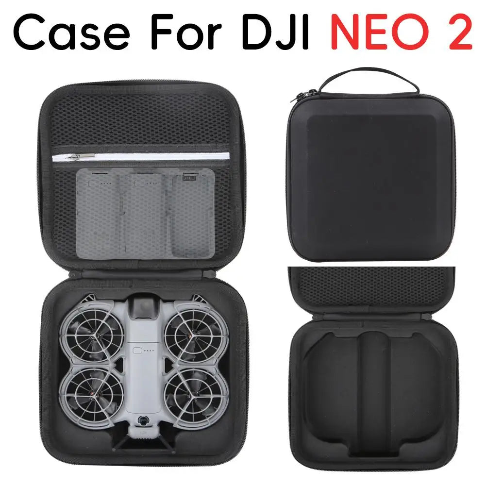 For DJI Neo 2 Drone Portable Storage Bag Hard Shell Carrying Case Box Waterproof Anti-scratch Protective Case Accessories