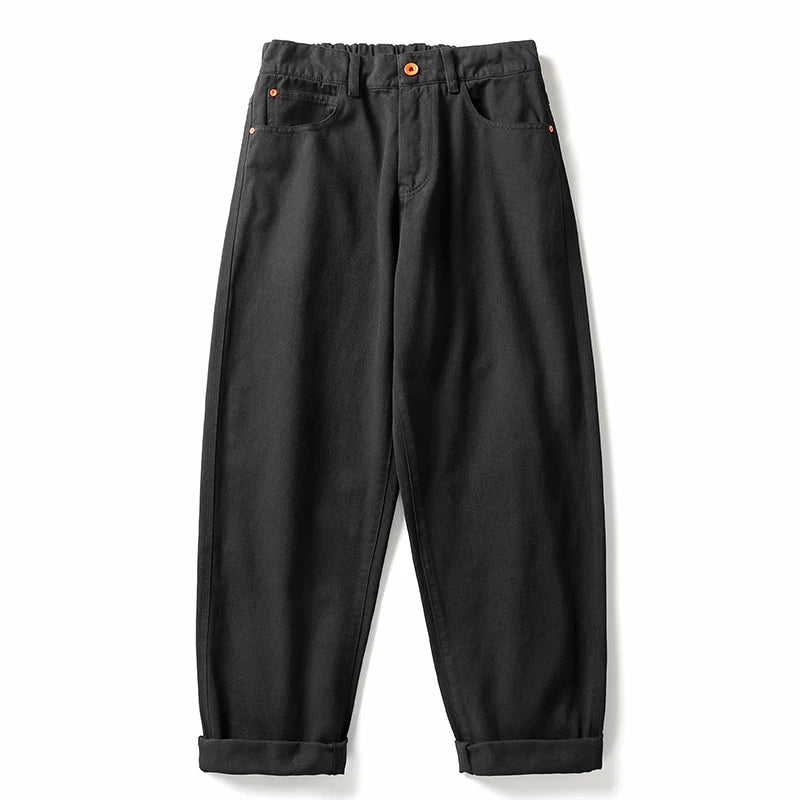 Japanese Streetwear High Quality Cargo Pants For Men Clothing Harajuku Casual Straight-Leg Trousers Korean Fashion Baggy Pants