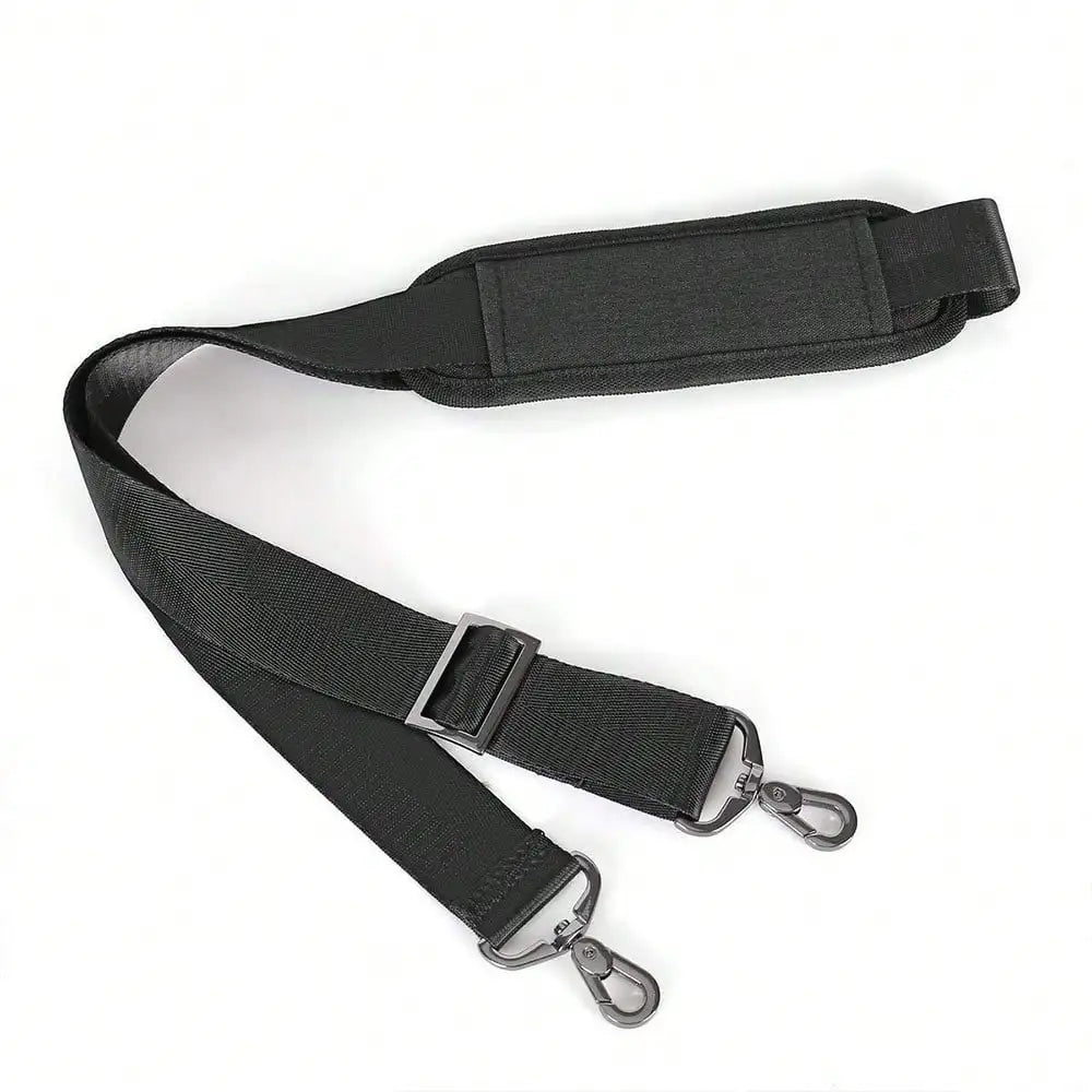 Black Minimalist Shoulder Bag Shoulder Strap, Fashionable Nylon Shoulder Strap,Widening Pressure Reducing Shoulder Strap