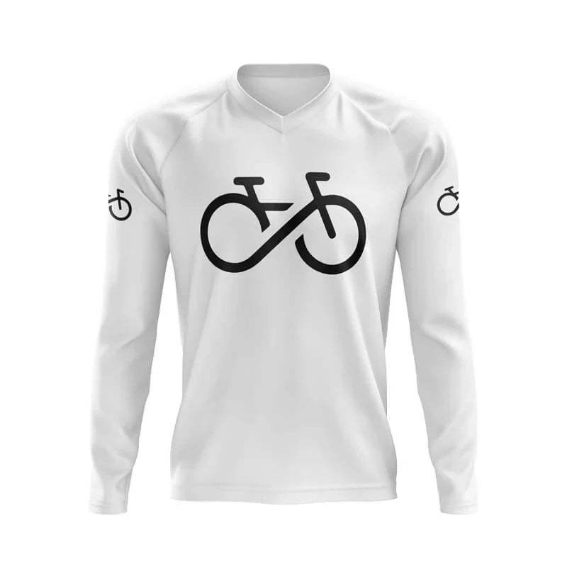 Men's Motocross T-Shirt: Breathable MTB Downhill Jersey for Mountain Biking and Cycling