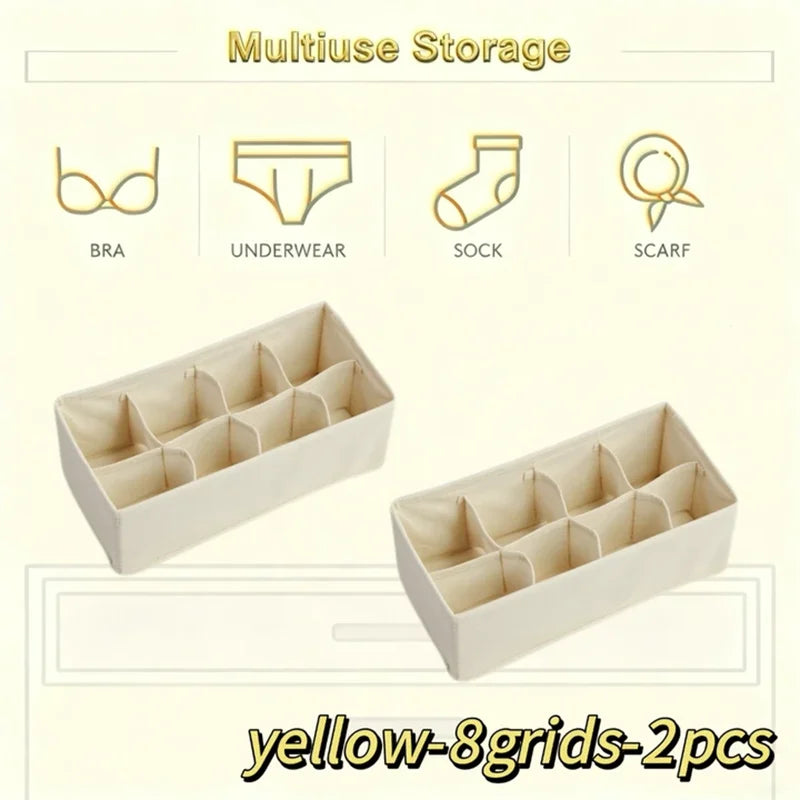 Drawer Underwear Socks Bra Storage Box Clothes Storage Organizer Underwear Bag Household Wardrobe Box Cabinet Drawer Organizer