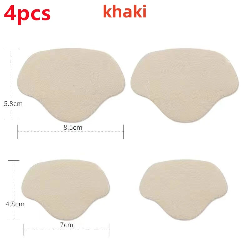 Patch Repair Shoes Heel Foot Care 4/6pcs New Sports Shoes Patches Heel Breathable Shoe Pads Patch Sneakers Protector Adhesive