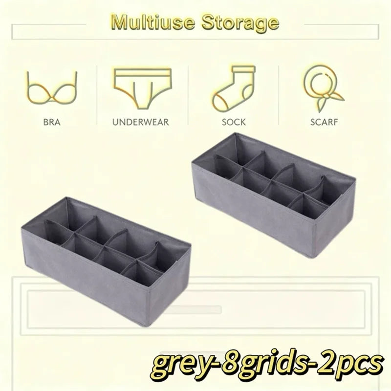Drawer Underwear Socks Bra Storage Box Clothes Storage Organizer Underwear Bag Household Wardrobe Box Cabinet Drawer Organizer
