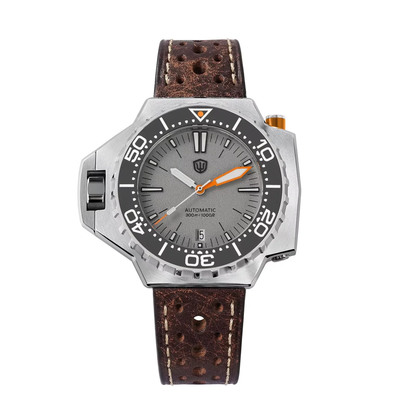 Watchdives WD1968 PT5004/PT5000 Automatic Diver Watch 316L Stainless Steel Sapphire Luminous Ceramic Bezel Vintage watches