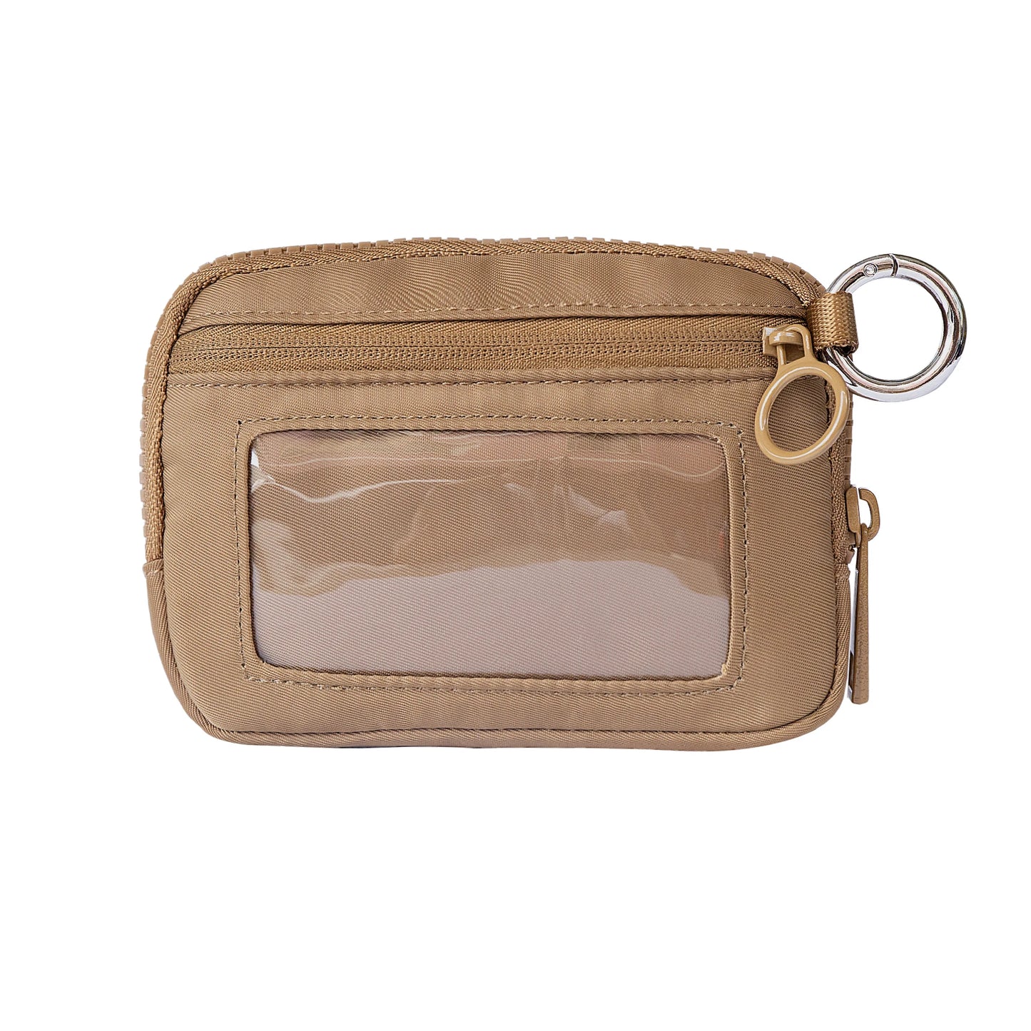 Women Cute Small Pouch Mini Wallet with Clear ID Window, Makeup Cosmetic Bag,Card Holder Bag for Purse,Toiletry Zipper Pouch