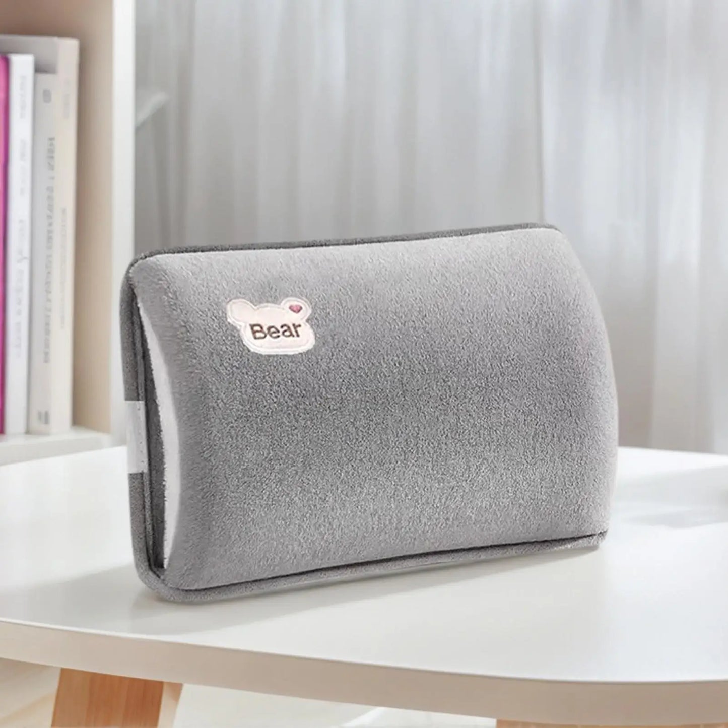 Hot Water Bottle Leak-Proof Rechargeable Hand Warmer Hot Water Bag with Soft Cover for Winter Cold Weather Period Cramps Muscles