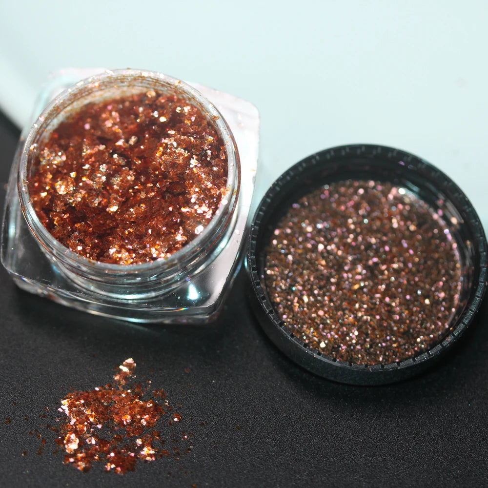 100colors Cosmetic Diamond Highlighter Pigment Eyes Loose Powder Makeup Pearlescent Shiny Eyeshadow Lipgloss Resin Craft DIY