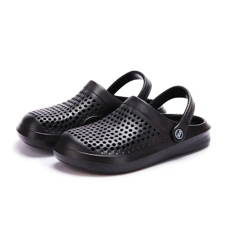 Outdoor Beach Sandals Men's Summer New Style Half Slip Women's Summer New Couple Model EVA Material Comfortable Clog Shoes