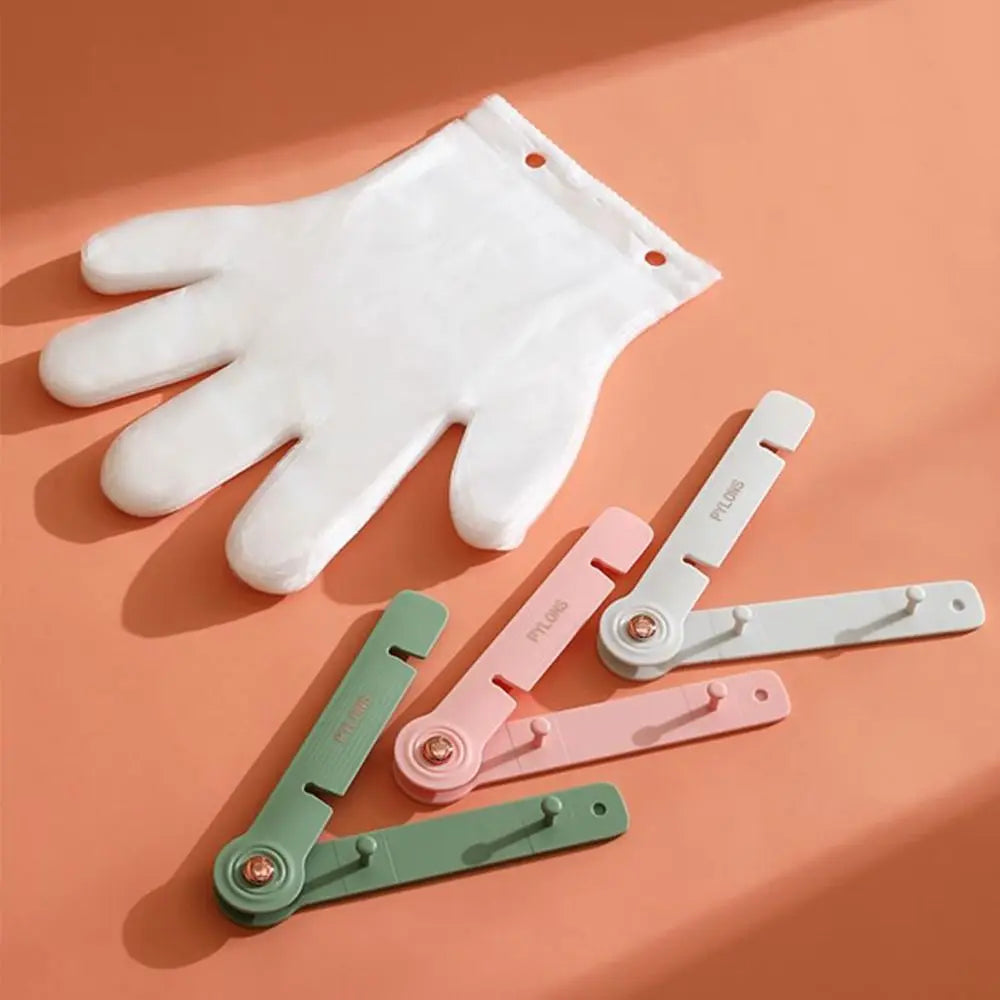 Disposable Glove Holder Organizer Wall Mounted With 100PCS Gloves, New Kitchen Gadgets Disposable Food Gloves Holder