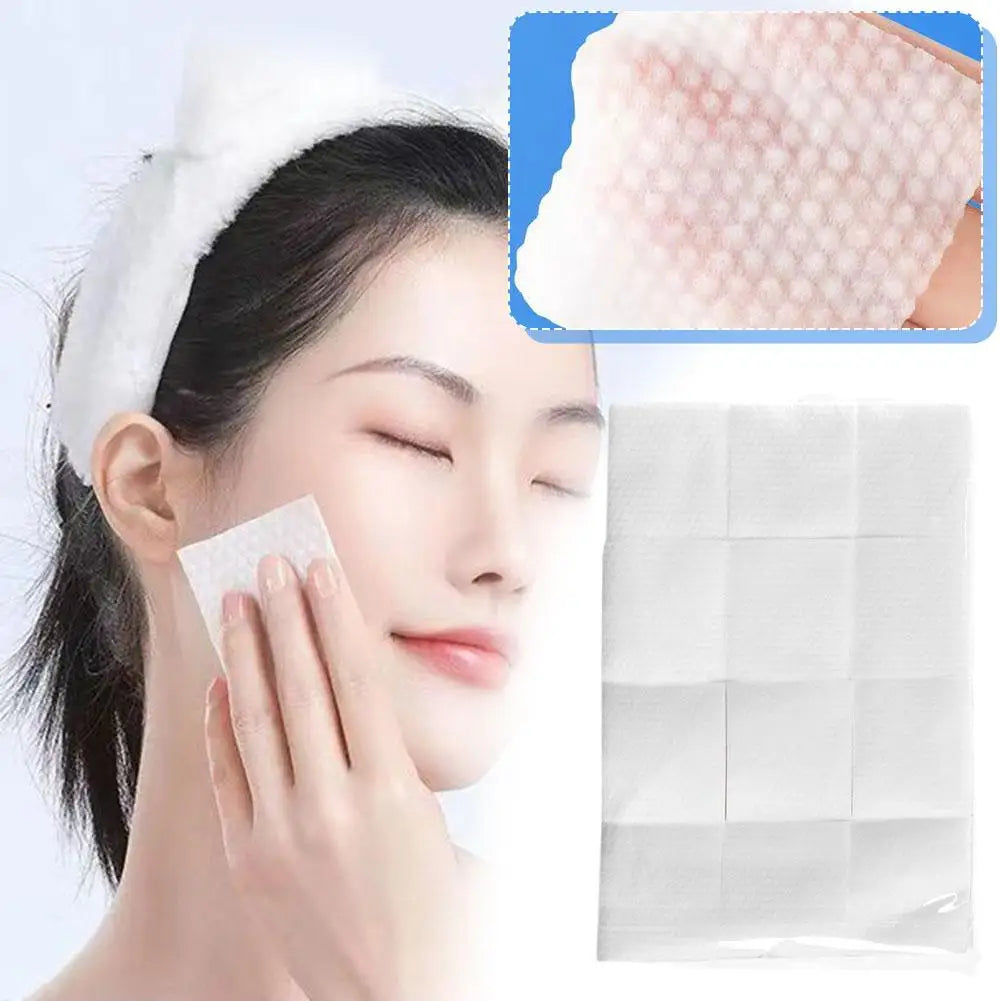 450/600 Disposable Makeup Cotton Wipes Soft Remover Pads Facial Cleansing Paper Wipe Cosmetic Pads