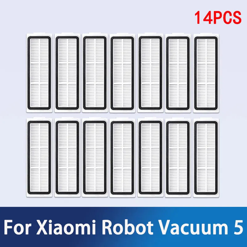 For Xiaomi Robot Vacuum 5 / OV31GL Cleaner Accessories Main Side Brush Mop Cloth HEPA Filter Dust Bag Replacement Spare Parts