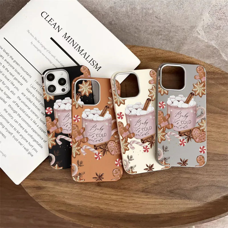 Christmas Winter-Themed Coffee Design Phone Case For Xiaomi 14T Cases Xiaomi 14T Pro 13T 13T Pro Mi 11 Lite 5G Soft TPU Cover