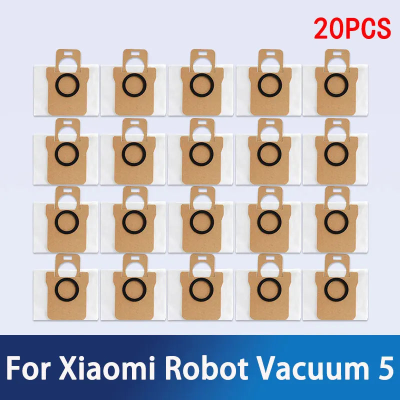 For Xiaomi Robot Vacuum 5 / OV31GL Cleaner Accessories Main Side Brush Mop Cloth HEPA Filter Dust Bag Replacement Spare Parts