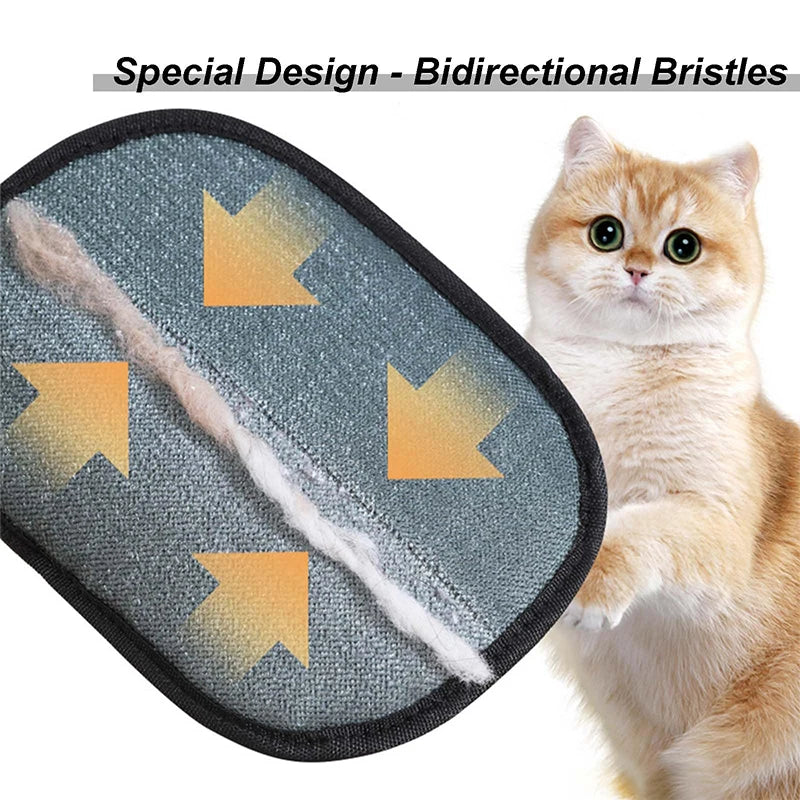 New Pet Hair Removal Glove For Cats & Dogs Pet Hair Remover Electrostatic Gloves