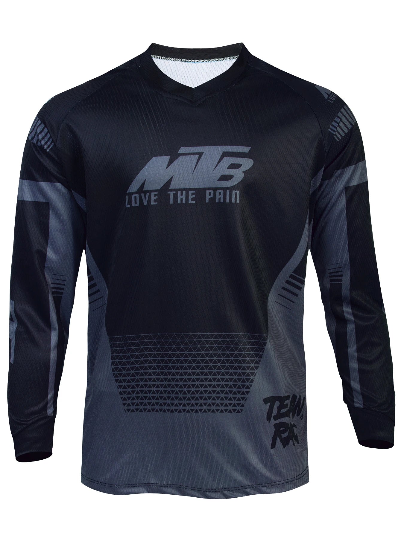 Men Breathable Enduro Mtb Motocross Mountain Bike Jersey Cycling Top off Road Riding Quick Dry Sports Wear Cycling Top