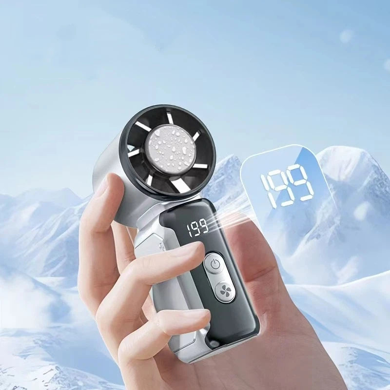 Portable Mini Fan, Small Handheld Fan Electric Fan, USB Charging Portable Pocket Fan, Suitable for Outdoor, Travel, and Office