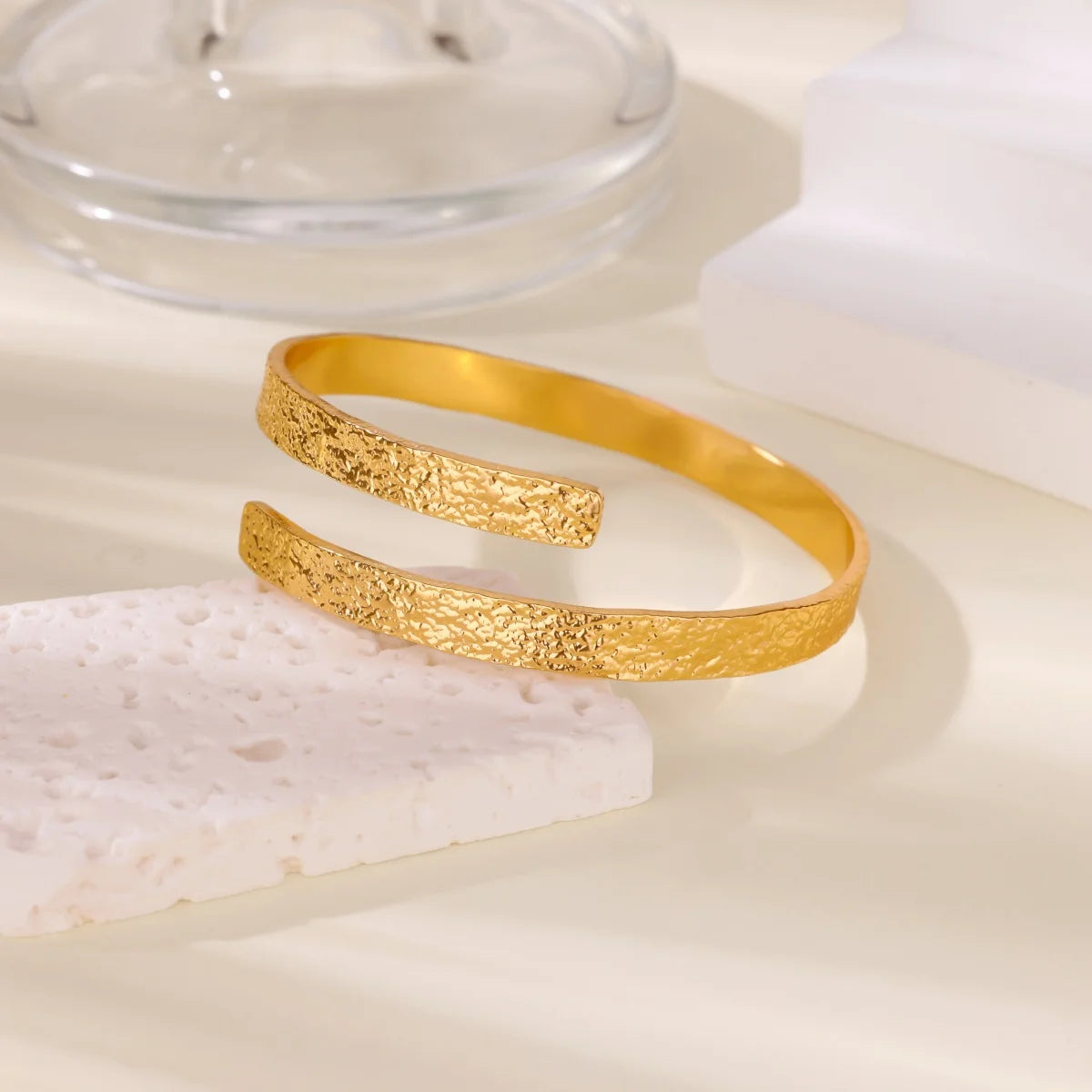 316L Stainless Steel Shell Starfish Bangles for Women Fashion Gold Silver Color Cuff Bangle Bracelet Femme Aesthetic Jewelry