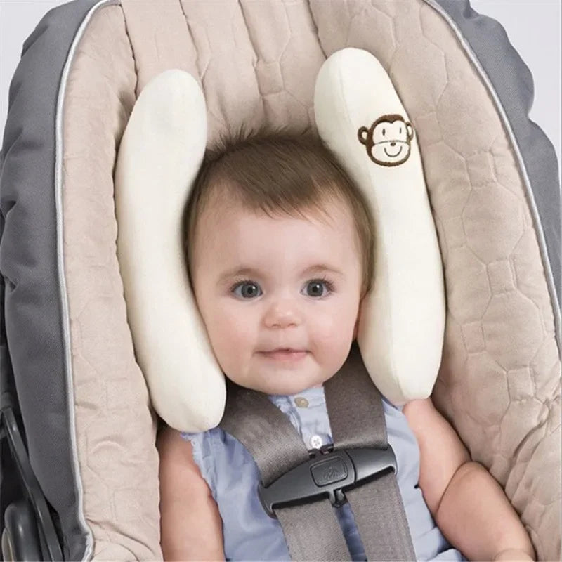 Car Seat Stroller Pillow For Baby Head Neck Infant Safet Support Sleeping Pillow Toddler Kids Adjustable Pad Cushion Accessories