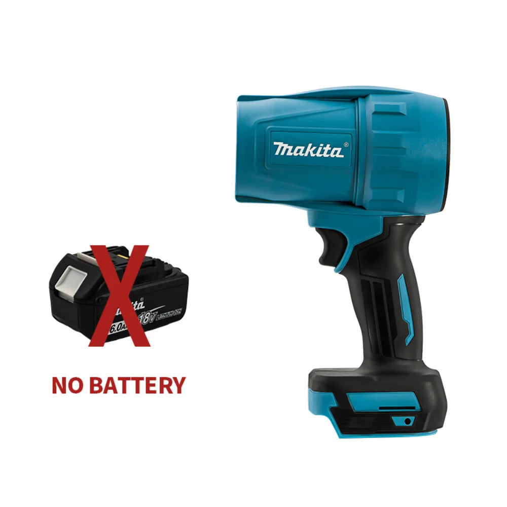 Makita 30000RPM Brushless Electric Turbo Blower Jet Fan 200M/S Handheld Leaf Dust Blowing Tool For Makita 18V Battery Pin