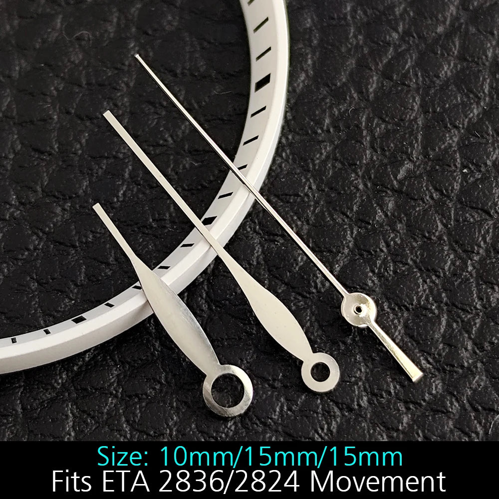 High Quality ETA-Series Hands Green Super Luminous Fits ETA 2824 2892 2836 2834 Movement Watch Accessories Watches For Men